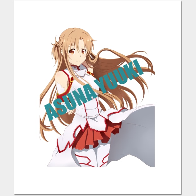 Asuna Yuukii Wall Art by CaptainMarvelMerch